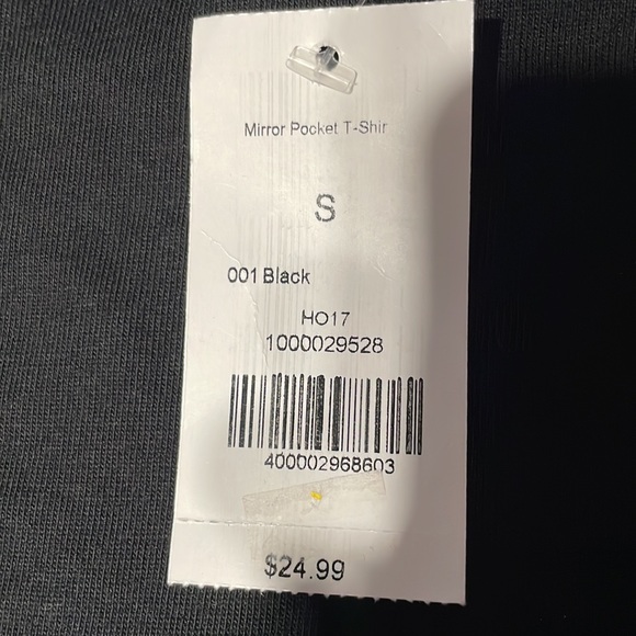 Active Ride Shop Short Sleeve Tee Shirt with Pocket —Small, Black, NWT - Picture 6 of 8